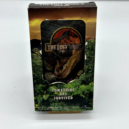 Vtg Jurassic Park II The Lost World VHS Tape Lenticular Hologram Poster Dinosaur