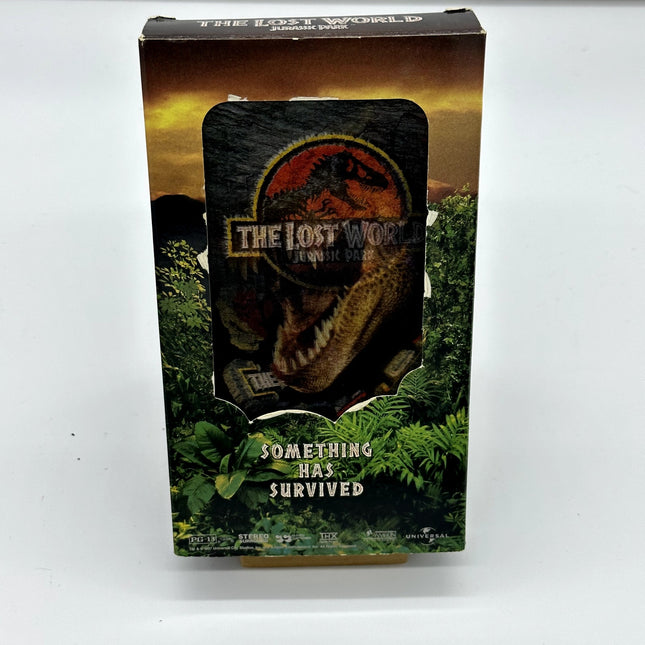 Vtg Jurassic Park II The Lost World VHS Tape Lenticular Hologram Poster Dinosaur