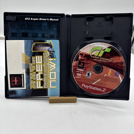 Grand Turismo 3 A-spec (Sony PlayStation 2) PS2, Complete, CIB, Tested