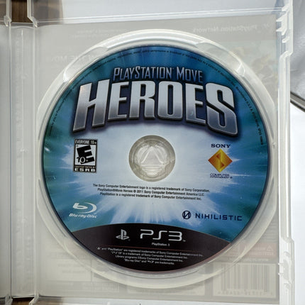 PlayStation Move Heroes PS3 CIB W/ Manual - PlayStation 3