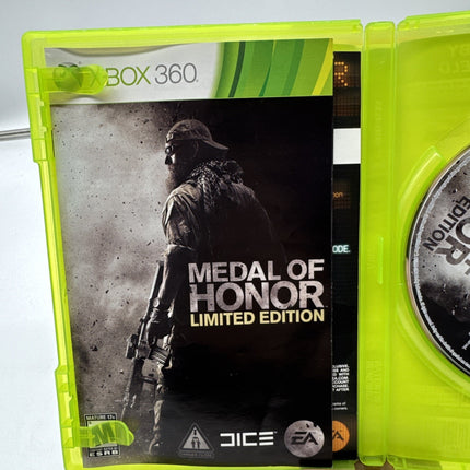 Medal of Honor -- Limited Edition (Xbox 360, 2010) Complete Tested Working
