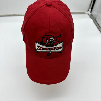 Vintage Tampa Bay Buccaneers Hat Cap Black Red 2005 Stadium Club NFL Football