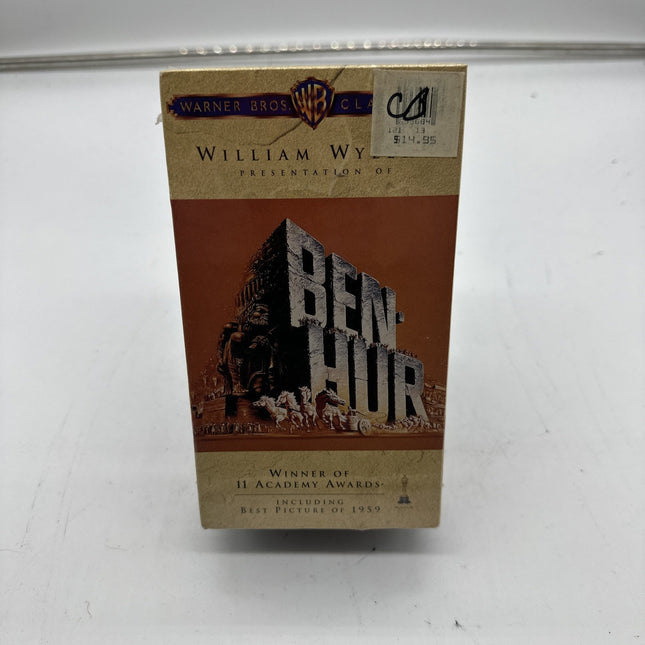 Ben-Hur VHS, 2001, 2-Tape Set, Charleston Heston NEW SEALED