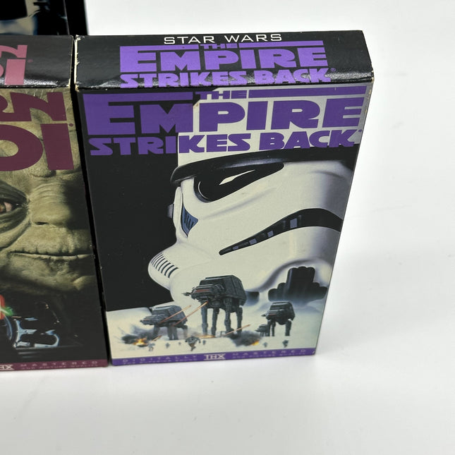 Star Wars Trilogy VHS Box Set 3 Tape Set THX 1995 Great Condition