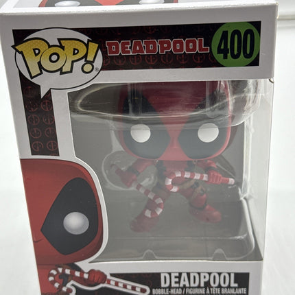 Funko Pop! Deadpool w/ Candy Canes #400, Holiday, Christmas, Marvel