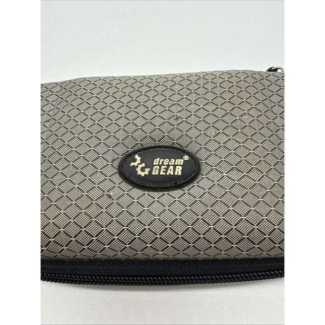 dreamGEAR Nintendo DS & DS Lite Zipper Case - Black Silver