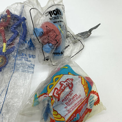 Lot of 11 Assorted MCdonalds Toy lot sealed batman flintstones flash mario