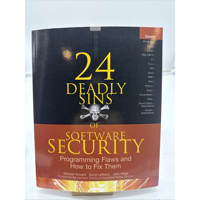24 Deadly Sins of Software Security: Programming Flaws and How to Fix The