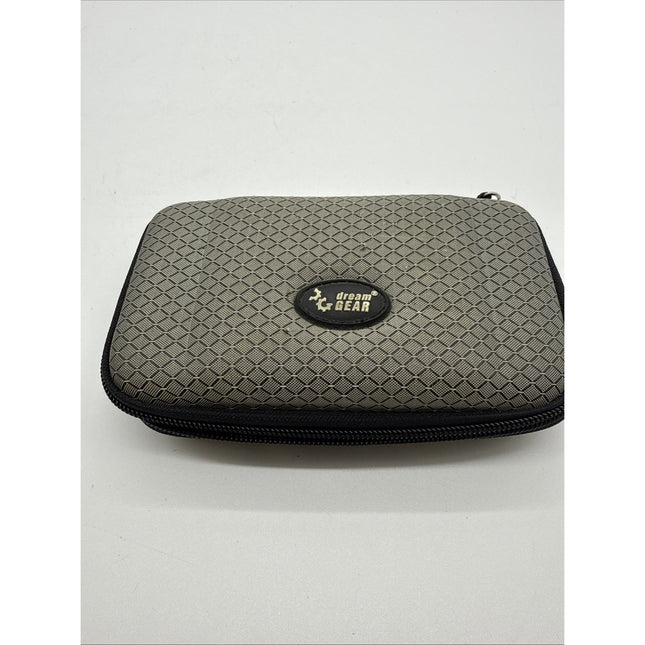 dreamGEAR Nintendo DS & DS Lite Zipper Case - Black Silver