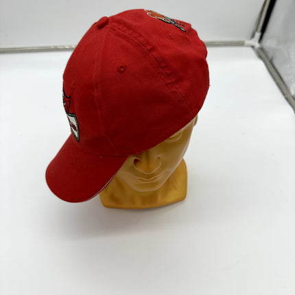 Vintage Tampa Bay Buccaneers Hat Cap Black Red 2005 Stadium Club NFL Football