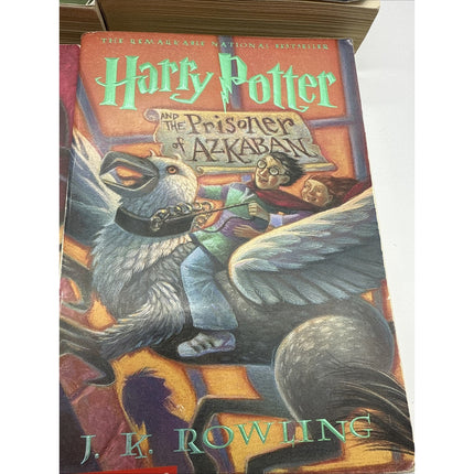 Harry Potter Paperback Book Set Paperback 1999-2009 Scholastic 1-7 First Printin