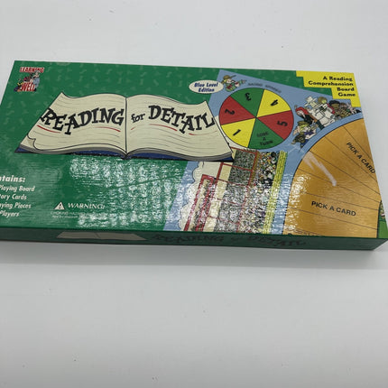 Learning Well Reading For Detail Red Level Edition Reading Comprehension Game