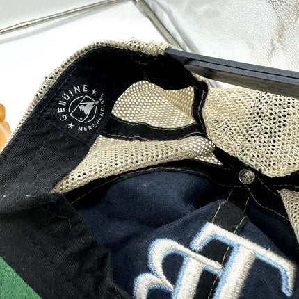 Vintage Tampa Bay Rays Hat Mens Blue Baseball Cap 47 mesh back snapback