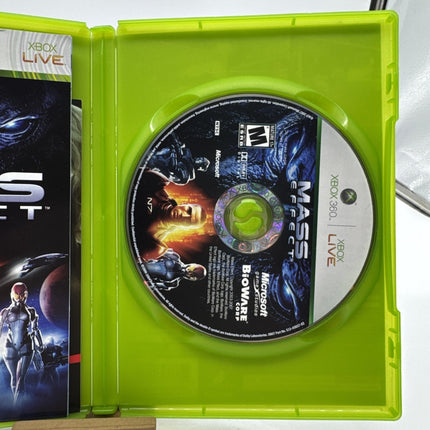 Mass Effect (Microsoft Xbox 360, 2007) w/ Manual Complete | CIB | Tested