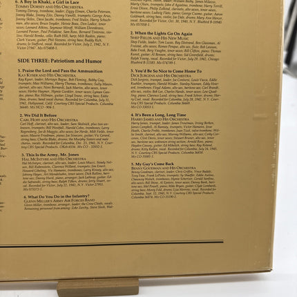 Big Bands: World War II 1985 Vinyl Time-Life Records 1st Press