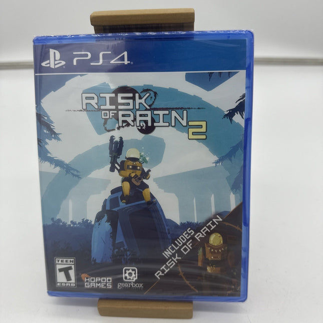 Risk of Rain 2 Playstation 4 PS4 Includes Risk of Rain Brand New Factory Sealed