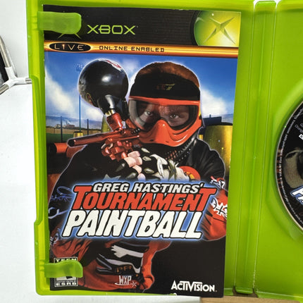 Greg Hastings' Tournament Paintball (Xbox, 2004) Complete CIB Tested Working