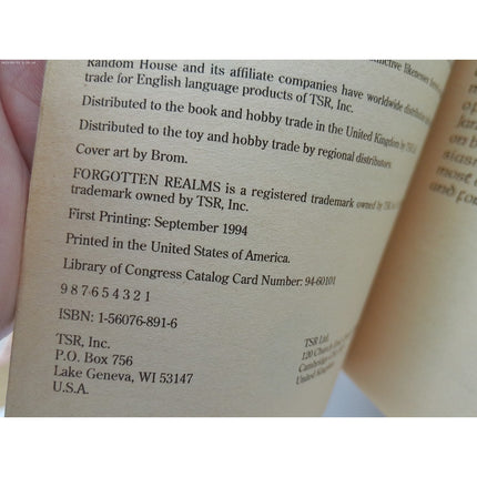 Forgotten Realms Troy Denning The Twilight Giant Trilogy Paperback First Edition