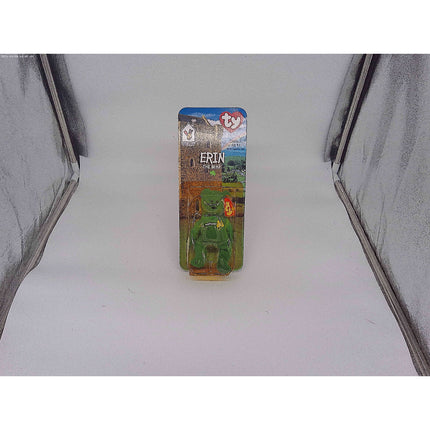 Erin The Bear-1996 McDonalds Ty Beanie Baby with Rare Errors 1993, OakBrook