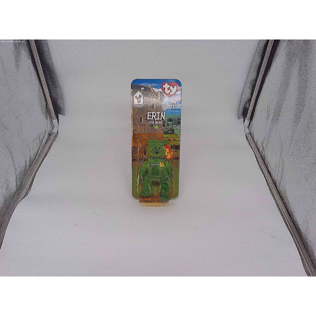 Erin The Bear-1996 McDonalds Ty Beanie Baby with Rare Errors 1993, OakBrook