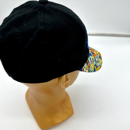 Pokemon Gotta Catch 'Em All Snapback Hat Cap youth size vintage black and blue