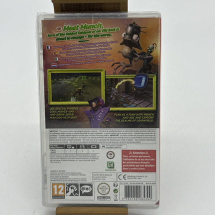 ODDWORLD MUNCH'S ODDYSEE - Nintendo Switch 2020 - NEW Factory SEALED