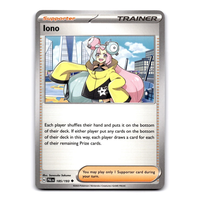 Iono Uncommon SV: Paldean Fates 080/091 NM