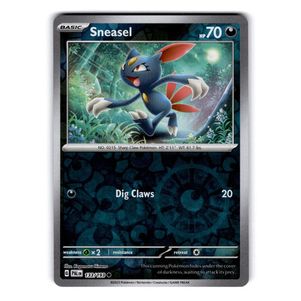 Sneasel Common SV02: Paldea Evolved 133/193 NM