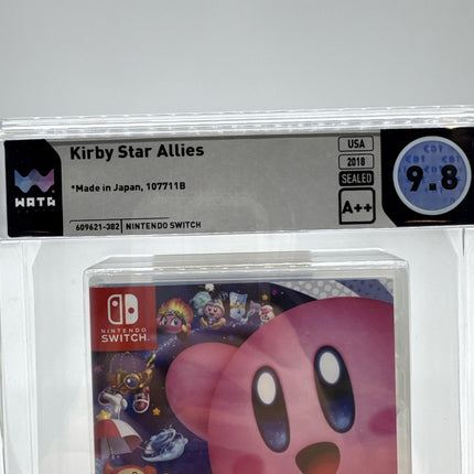 Kirby Star Allies Nintendo Switch, New and Sealed, GRADED WATA 9.8/A+