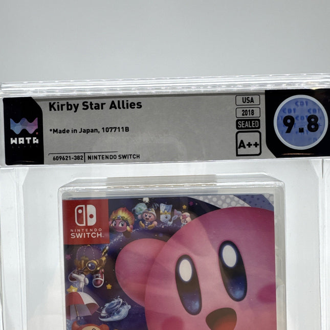 Kirby Star Allies Nintendo Switch, New and Sealed, GRADED WATA 9.8/A+