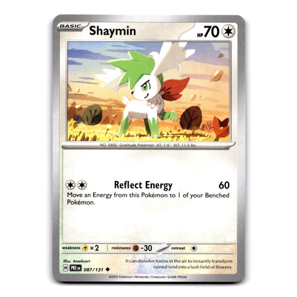 Shaymin Uncommon SV: Prismatic Evolutions 087/131 NM