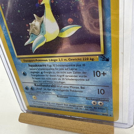 Lapras - WOTC Fossil - Holo Rare - 10/62 - MINT