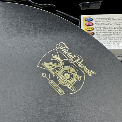 Trivial Pursuit 20th Anniversary Edition Board Game Hasbro 2002