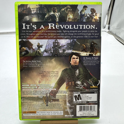 Fable III (Microsoft Xbox 360, 2010) Tested & Working