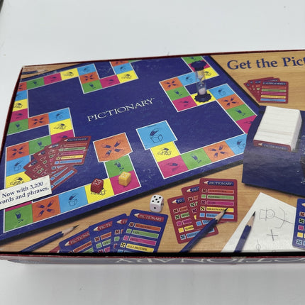 Vintage 1997 Milton Bradley Pictionary Board Game
