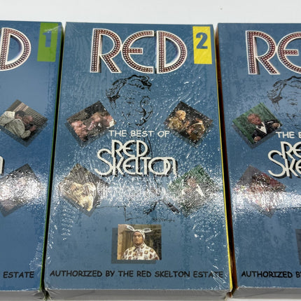 The Best Of Red Skelton 4 VHS Set 3 of 4 Brand New Factory Sealed