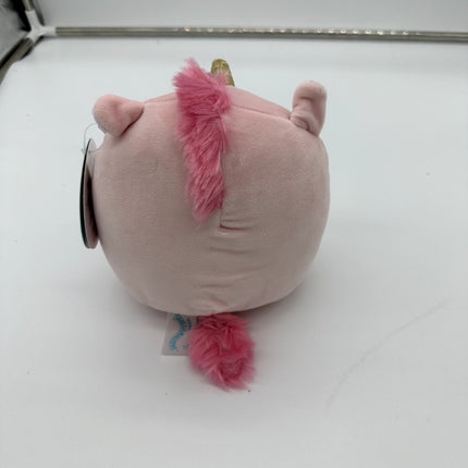 Squishmallow Mikah Pink Unicorn 7.5” Plush NWT Soft Cuddly Toy Gift Collectible
