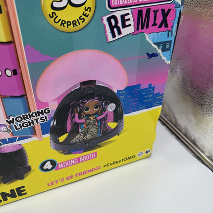 LOL OMG REMIX 4 IN 1 Plan Doll Toy Playset NIB set LOL SURPRISE!!!