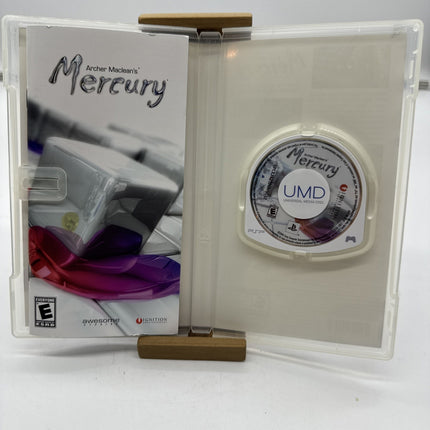 Archer MacLean's Mercury (Sony PSP, 2005) Pre-Owned CIB (Working)