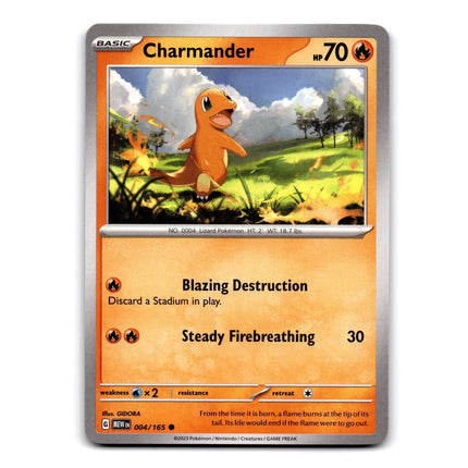 Charmander Common SV: Paldean Fates 007/091 NM