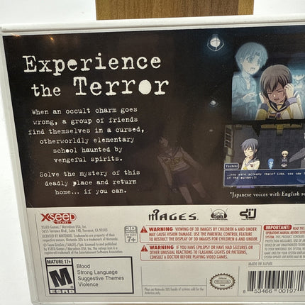 Corpse Party: Back to School Nintendo 3DS CIB TESTED New but Not Sealed