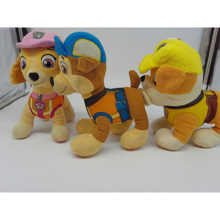 Mixed Lot Of Paw Patrol plush small 7" Lot of 3 Paw Patrol Plush