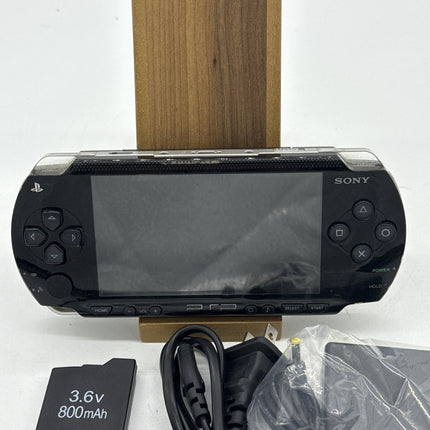 Sony PSP-1000 Console Black Japan Model PSP Tested Working W/ Charger And More