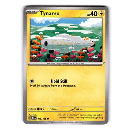 Tynamo Common SV: Black Bolt 030/086 NM