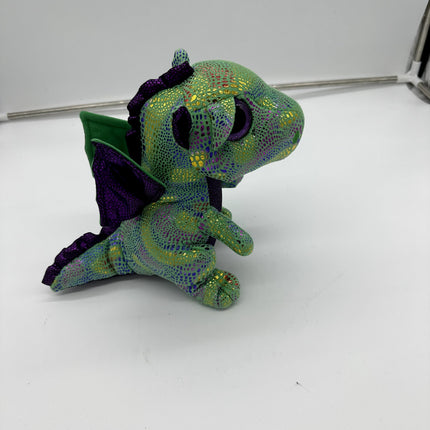 Ty Beanie Boo Cinder The Dragon Green Dragon Beanie Boo Plush