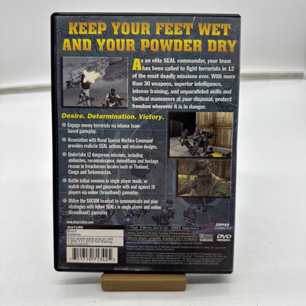 SOCOM: U.S. Navy SEALs (Sony PlayStation 2, 2002)