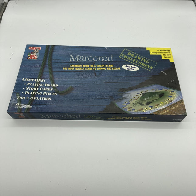 COMPLETE Marooned Blue Level Edition Board Game By Learning Well