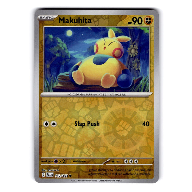 Makuhita Common SV02: Paldea Evolved 112/193 NM