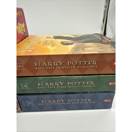 Harry Potter Paperback Book Set Paperback 1999-2009 Scholastic 1-7 First Printin