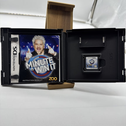 Nintendo DS Minute To Win It - Complete in Box w/ Manual